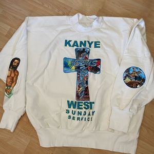 YEEZY JESUS IS KING MEDIUM CREWNECK